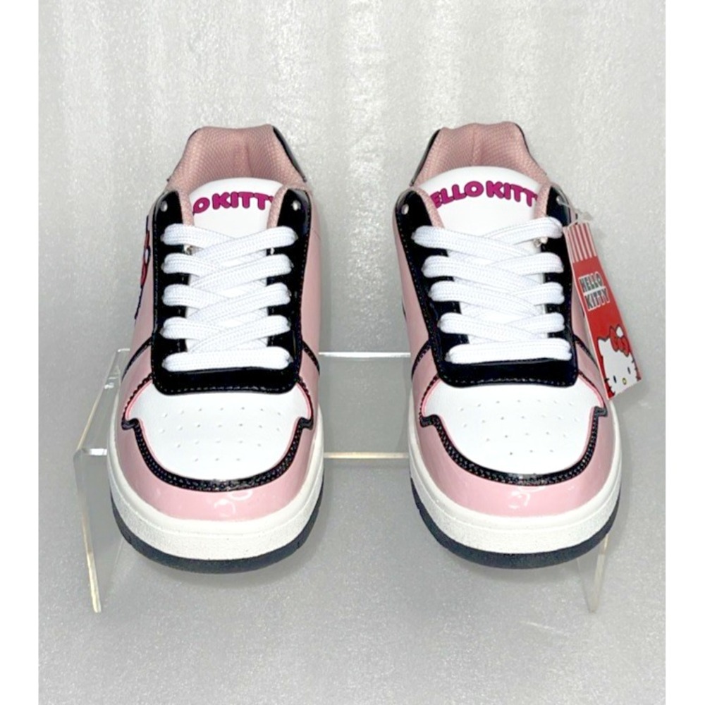 Sanrio Hello Kitty Court Sneakers Women's Size 7 Pink Lace Up Shoes NEW W/ TAGS - Picture 9 of 16
